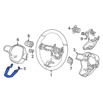 Honda OE - Lower Steering Wheel Trim