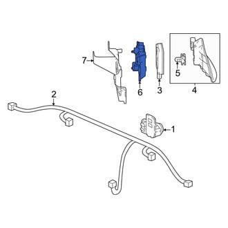 Honda OE - Blind Spot Detection System Warning Sensor Bracket