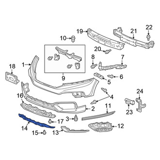 Honda OE - Front Lower Valance Panel