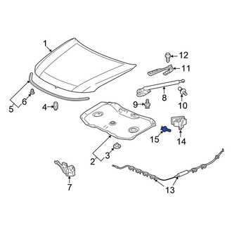 Honda OE - Sliding Door Glass Bolt