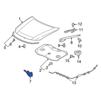 Honda OE - Front Hood Latch