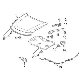 Honda OE - Hood & Components