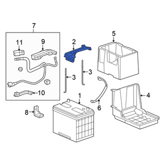 Honda OE - Battery Hold Down