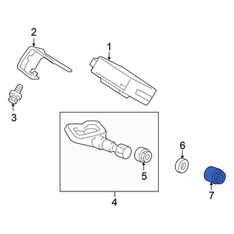 Honda OE - Tire Pressure Monitoring System (TPMS) Sensor Nut