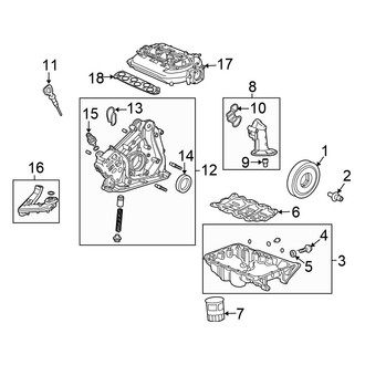 Honda OE - Engine / Transaxle - Engine Parts (3.5L)