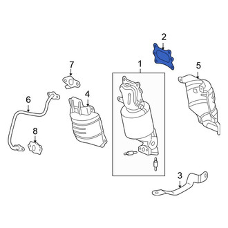Honda OE - Exhaust Manifold Gasket