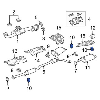 Honda OE - Exhaust System Hanger