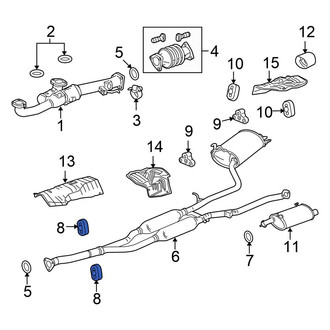 Honda OE - Exhaust System Hanger