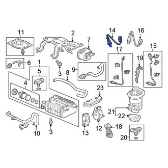 Honda OE - Front Left Oxygen Sensor
