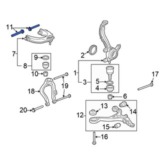 Honda OE - Suspension Control Arm Bolt