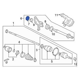 Honda OE - CV Axle Shaft Seal