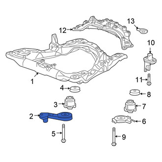 Honda OE - Front Left Engine Cradle Bracket
