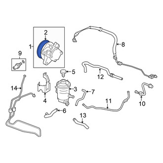 Honda OE - Power Steering Pump Pulley