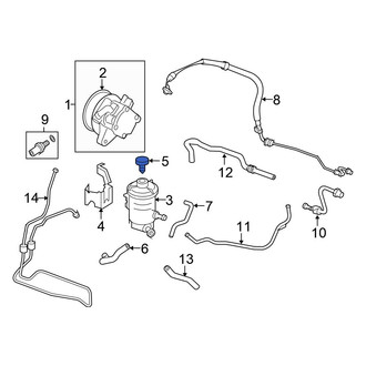Honda OE - Power Steering Reservoir Cap