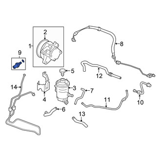 Honda OE - Front Power Steering Pressure Switch