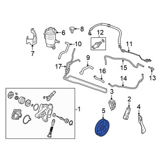 Honda OE - Power Steering Pump Pulley