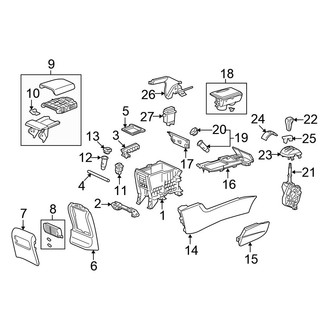 Honda OE - Center Console