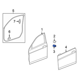 Honda OE - Front Door Stop