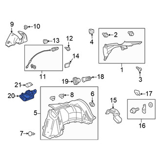 Honda OE - Rear Cargo Area Light