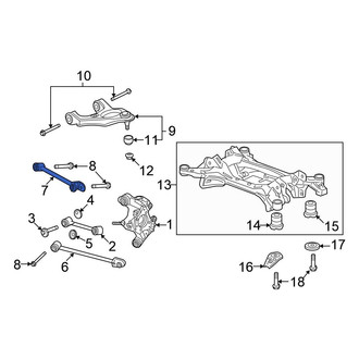 Honda OE - Rear Lower Rearward Suspension Control Arm