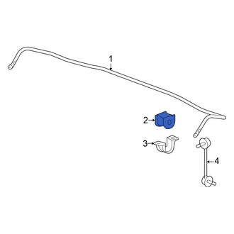 Honda OE - Rear Suspension Stabilizer Bar Bushing