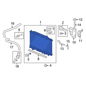Honda OE - Radiator