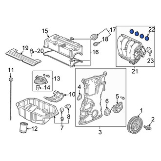 Honda OE - Upper Engine Intake Manifold Gasket