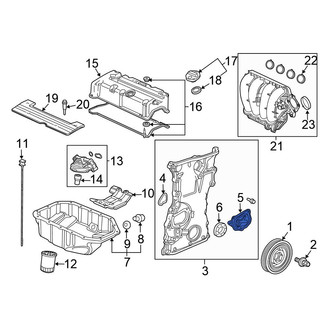 Honda OE - Engine Timing Cover