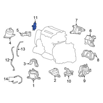 Honda OE - Engine Mount Control Module