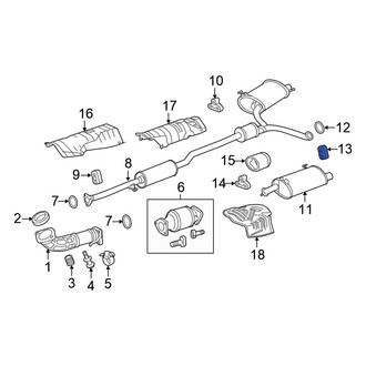 Honda OE - Exhaust System Hanger