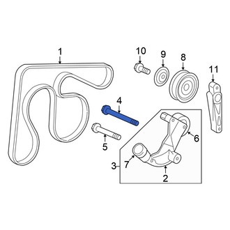 Honda OE - Belt Tensioner Bolt