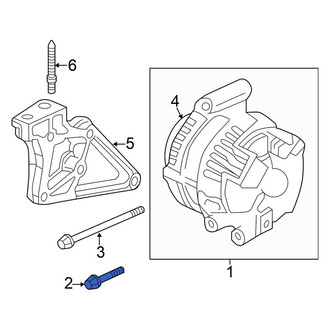 Honda OE - Engine Water Pump Housing Bolt