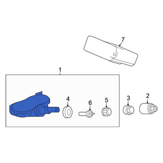 Honda OE - Tire Pressure Monitoring System (TPMS) Sensor