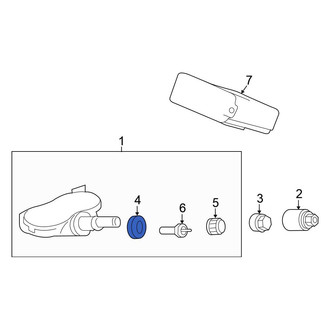 Honda OE - Tire Pressure Monitoring System (TPMS) Sensor Grommet