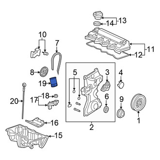 Honda OE - Engine Oil Filter