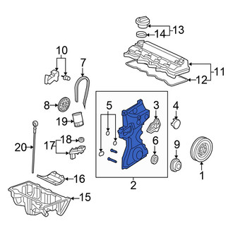 Honda OE - Engine Timing Cover