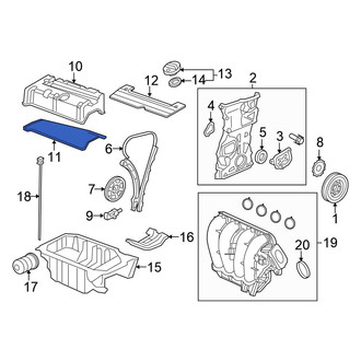 Honda OE - Engine Valve Cover Gasket