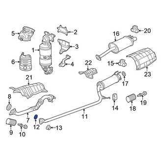 Honda OE - Exhaust Muffler Gasket