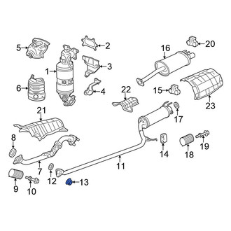 Honda OE - Rear Suspension Stabilizer Bar Link Nut