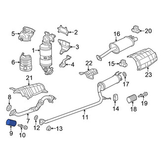 Honda OE - Exhaust Bolt Spring