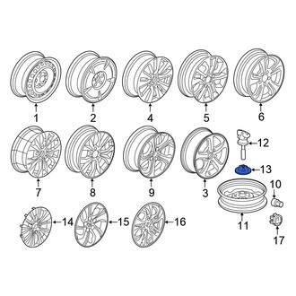 Honda OE - Spare Tire Washer