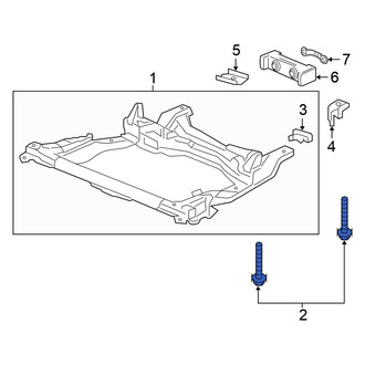 Honda OE - Front Engine Cradle Bolt