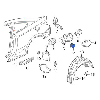 Honda OE - Fuel Door Spring