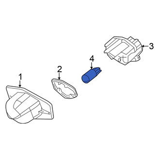 Honda OE - License Plate Light Bulb