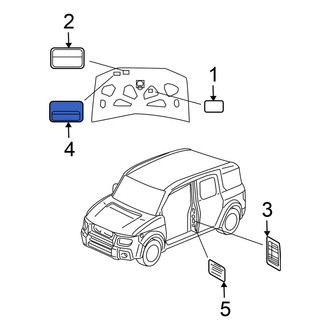 Honda OE - Air Bag Information Label
