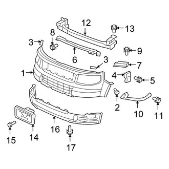 Honda OE - Front Bumper - Bumper & Components (SC)