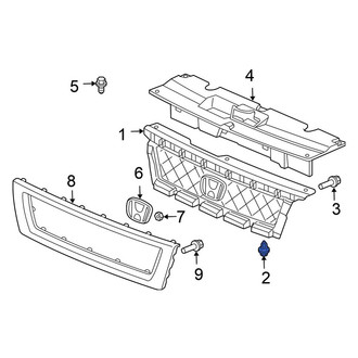Honda OE - Grille Retainer