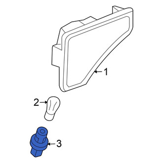 Honda OE - Front Side Marker Light Socket