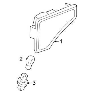 Honda OE - Front Lamps - Side Marker Lamps