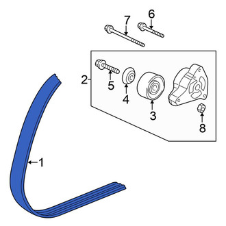 Honda OE - Serpentine Belt